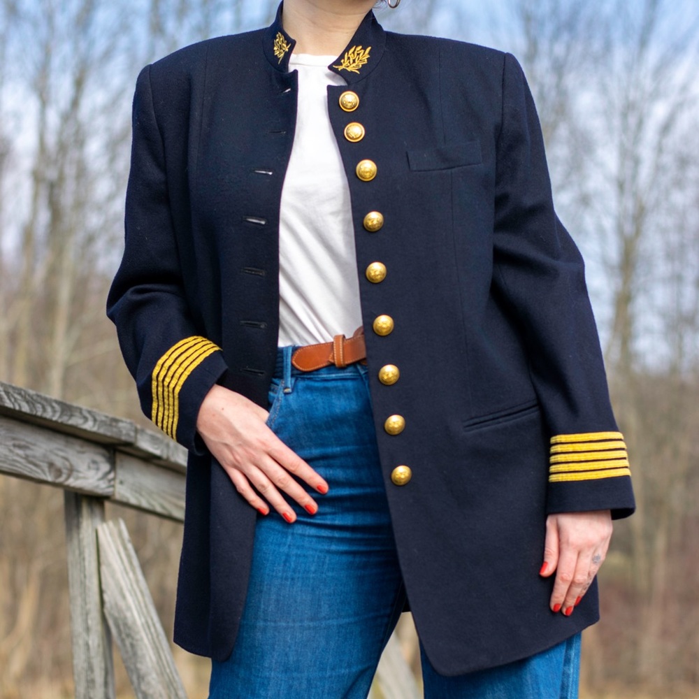 Military Inspired Wool Jacket